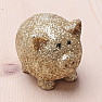 Piggy bank for lucky gold matte