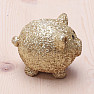 Piggy bank for lucky gold matte