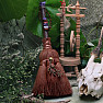 Magical Ritual Broom Love with Amethyst