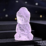 Buddha statue made of rose quartz