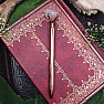 Magic pencil Significant signature with rose quartz