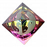 Pyramid for Feng Shui large made of rainbow crystal