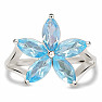 Topaz blue ring silver Ag 925 R5066BT