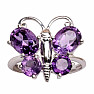 Amethyst ring silver Ag 925 R5287A