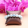 Aquamarine exclusive bracelet A quality beads 14 mm