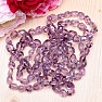 Amethyst lilac nugget bracelet 10 mm