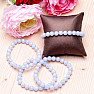 Chalcedony bracelet AA quality 8.5 mm