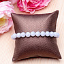 Chalcedony bracelet AA quality 8.5 mm