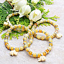 Opal yellow elephant bracelet RB Design 6