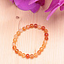 Carnelian bracelet made of beads 8 mm