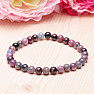 Ruby and sapphire bracelet 6 mm