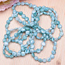 Larimar bracelet discs 10 mm