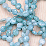 Larimar bracelet discs 10 mm