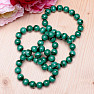 Malachite bead bracelet extra AA quality 12 mm