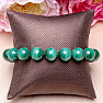 Malachite bead bracelet extra AA quality 12 mm