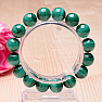 Malachite bead bracelet extra AA quality 12 mm