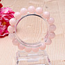 Morganite - beryl pink emerald bracelet made of beads 12 mm