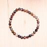 Pietersit bracelet cut beads 6 mm