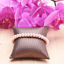 Plum colored pearls bracelet RB Design 174