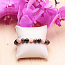 Tiger's eye, sunstone and onyx men's bracelet RB Design 196