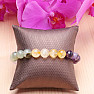 Designer bracelet 5 gems 10 mm RB Design 205