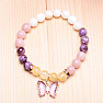 Author's bracelet Violet Butterfly bracelet RB Design 209