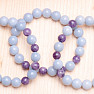 Angelite with lepidolite bracelet RB Design 189