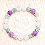 Cracked agate multicolor bracelet RB Design 190