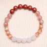 Author's bracelet in orange-red tone RB Design 191