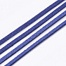 Leather strap color royal blue 1 m