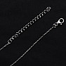 Silver chain Ag 925 adjustable length 41 - 43 cm