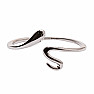 Ring for the witch Snake Power Ag 925