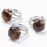 Tiger eye ring adjustable size