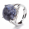 Sodalite ring adjustable size