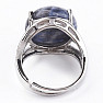 Sodalite ring adjustable size