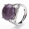 Amethyst ring adjustable size