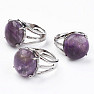 Amethyst ring adjustable size