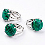 Malachite ring adjustable size