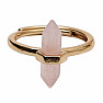 Ring for the witch Rose quartz