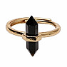 Ring for the witch Obsidian