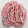 Chopped rhodochrosite necklace