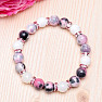 RB Design 163 pink-grey jadeite bracelet