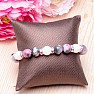 RB Design 163 pink-grey jadeite bracelet