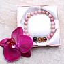 Rhodonite and tiger eye bracelet RB Design 45