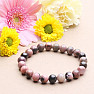 Rodonite beaded bracelet