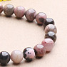 Rodonite beaded bracelet