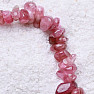 Tourmaline rubelite chopped bracelet