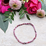 Ruby bracelet extra AA quality cut beads