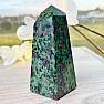 Ruby in zoisite spike - obelisk 5