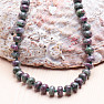 Ruby in zoisite roundel necklace